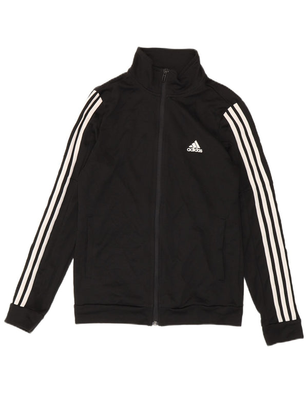 Giacca da tuta da donna Adidas UK 8/10 Small Poliestere nero