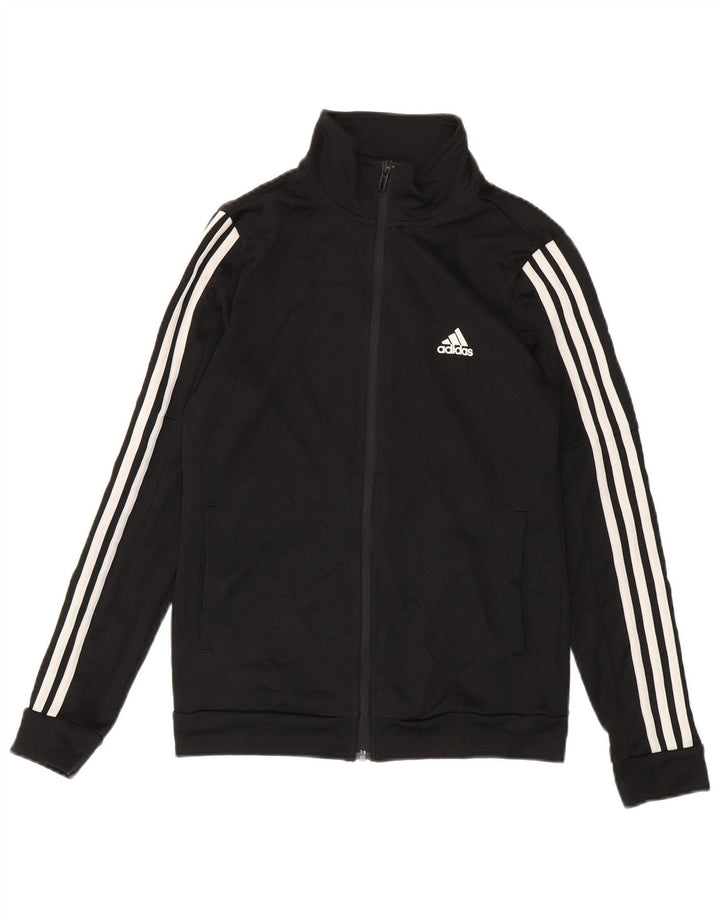 Giacca da tuta da donna Adidas UK 8/10 Small Poliestere nero