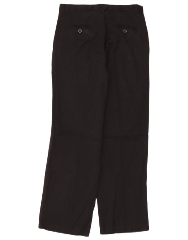 Pantaloni chino dritti da ragazzo Izod 11-12 anni W26 L27 poliestere nero