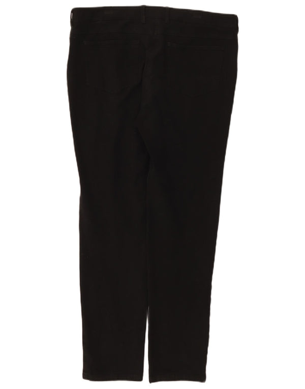 Pantaloni chino skinny da donna Hobbs UK 16 Large W33 L28 cotone nero