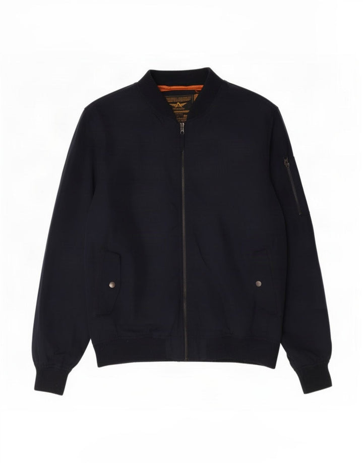 Giubbotto bomber da uomo Alcott UK 44 2XL poliestere blu navy