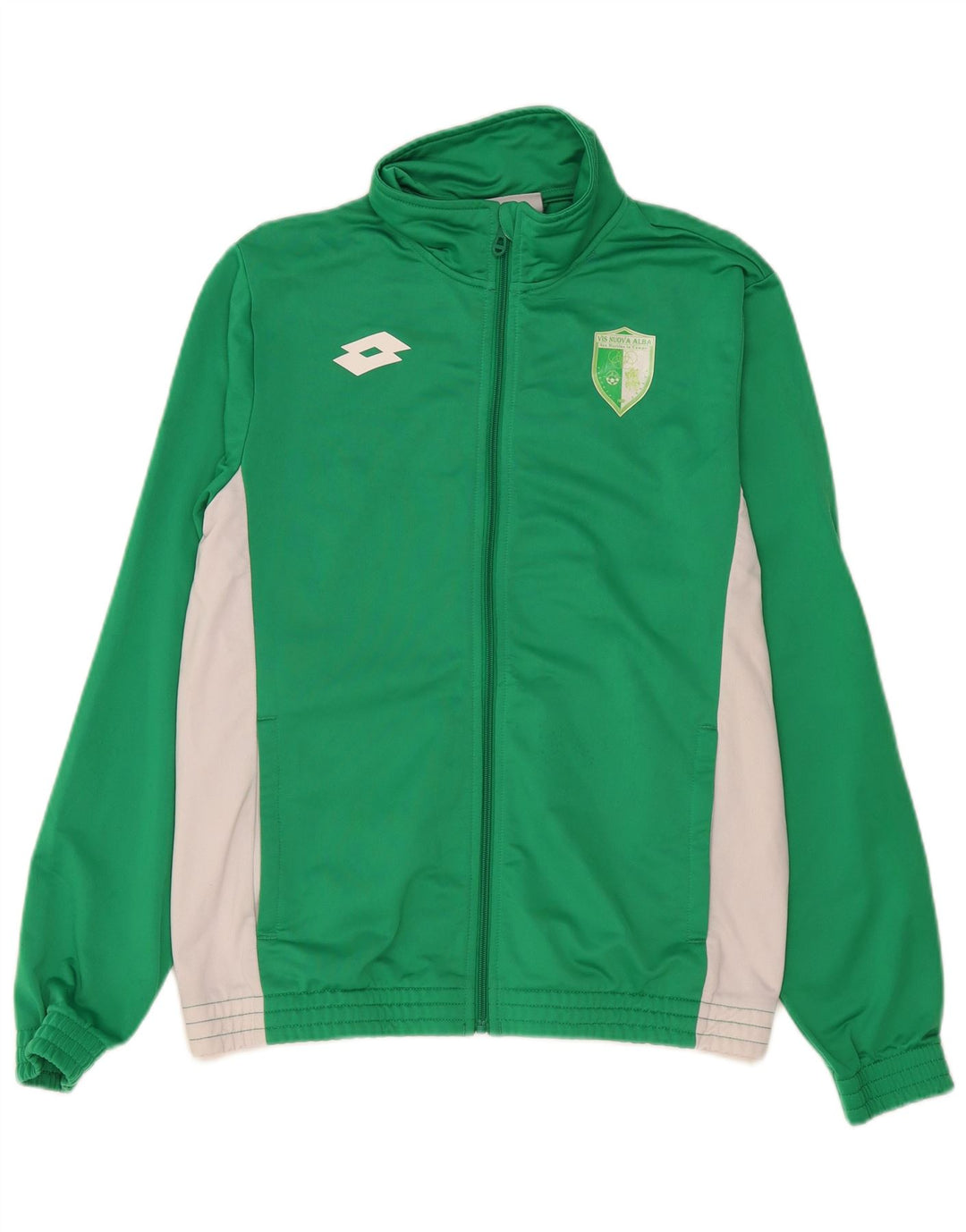 Giacca da tuta da uomo Lotto color block verde medio