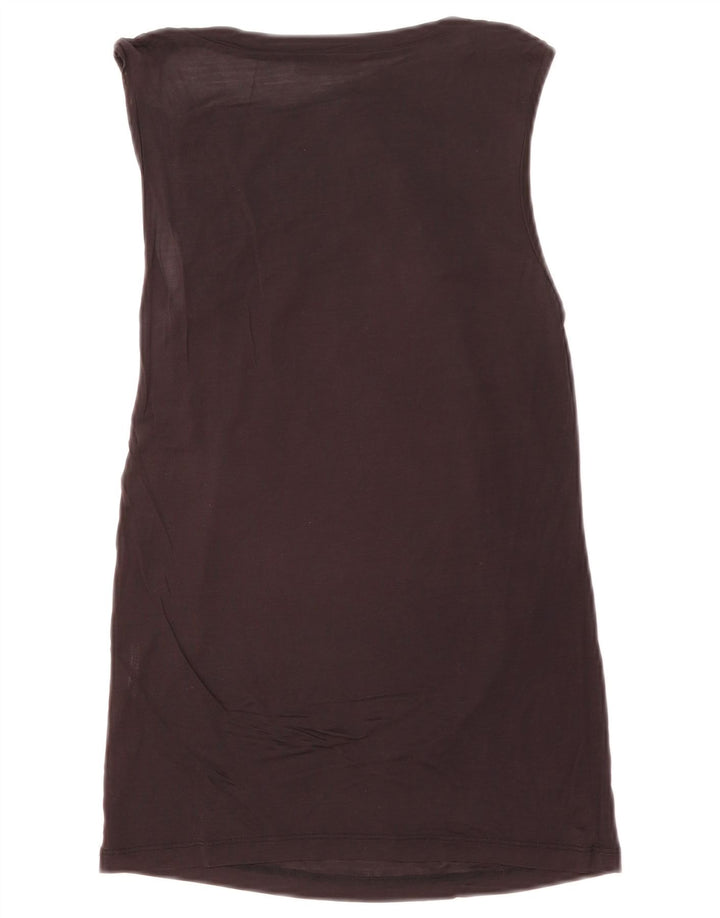 Top camicetta senza maniche da donna Max & Co. UK 6 XS Marrone