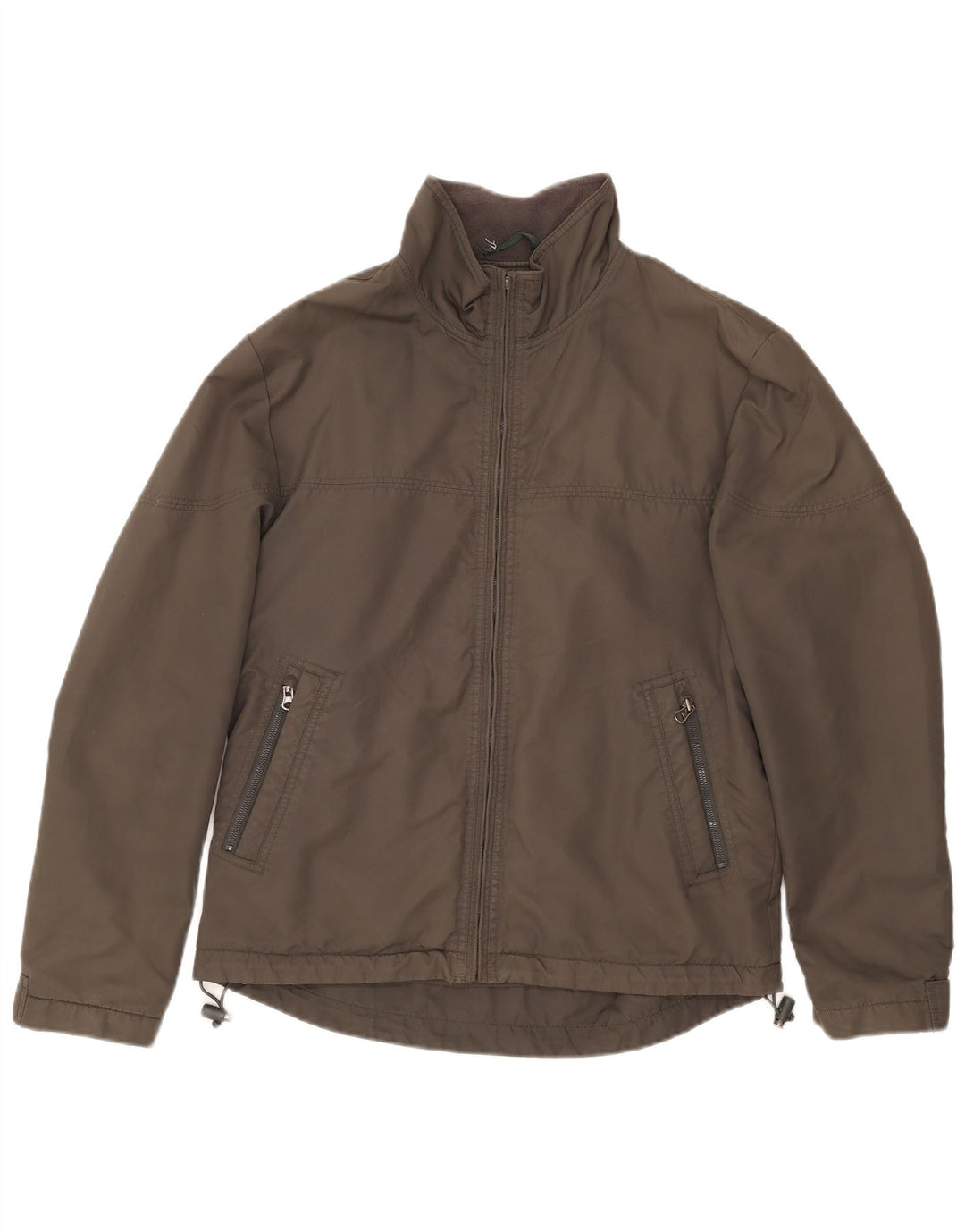 Giubbotto bomber da uomo Zara UK 40 grande nylon kaki