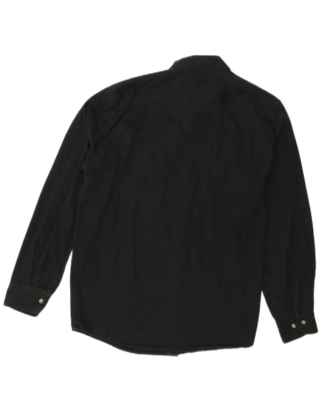 Camicia da uomo Wrangler in cotone nero medio