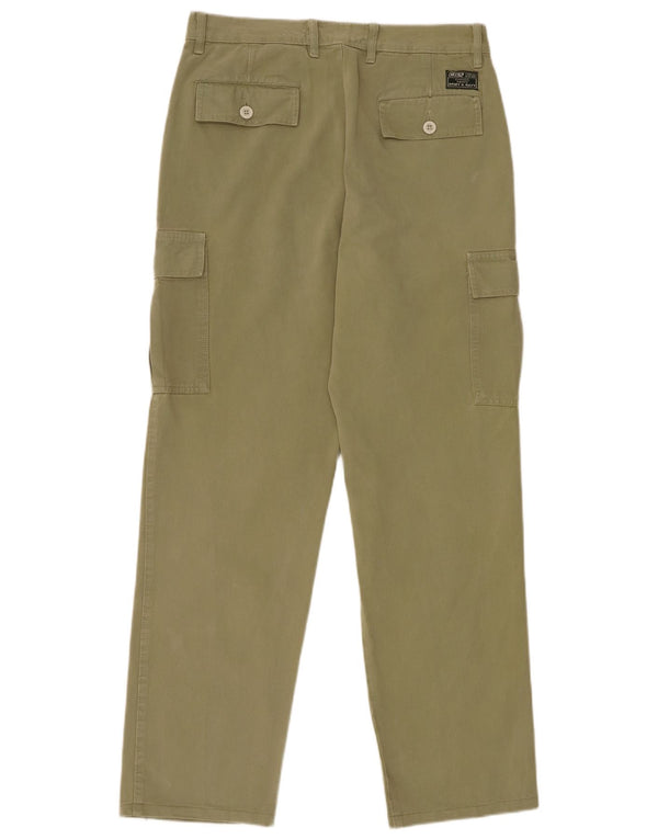 Pantaloni cargo dritti da uomo Carrera W30 L31 verdi