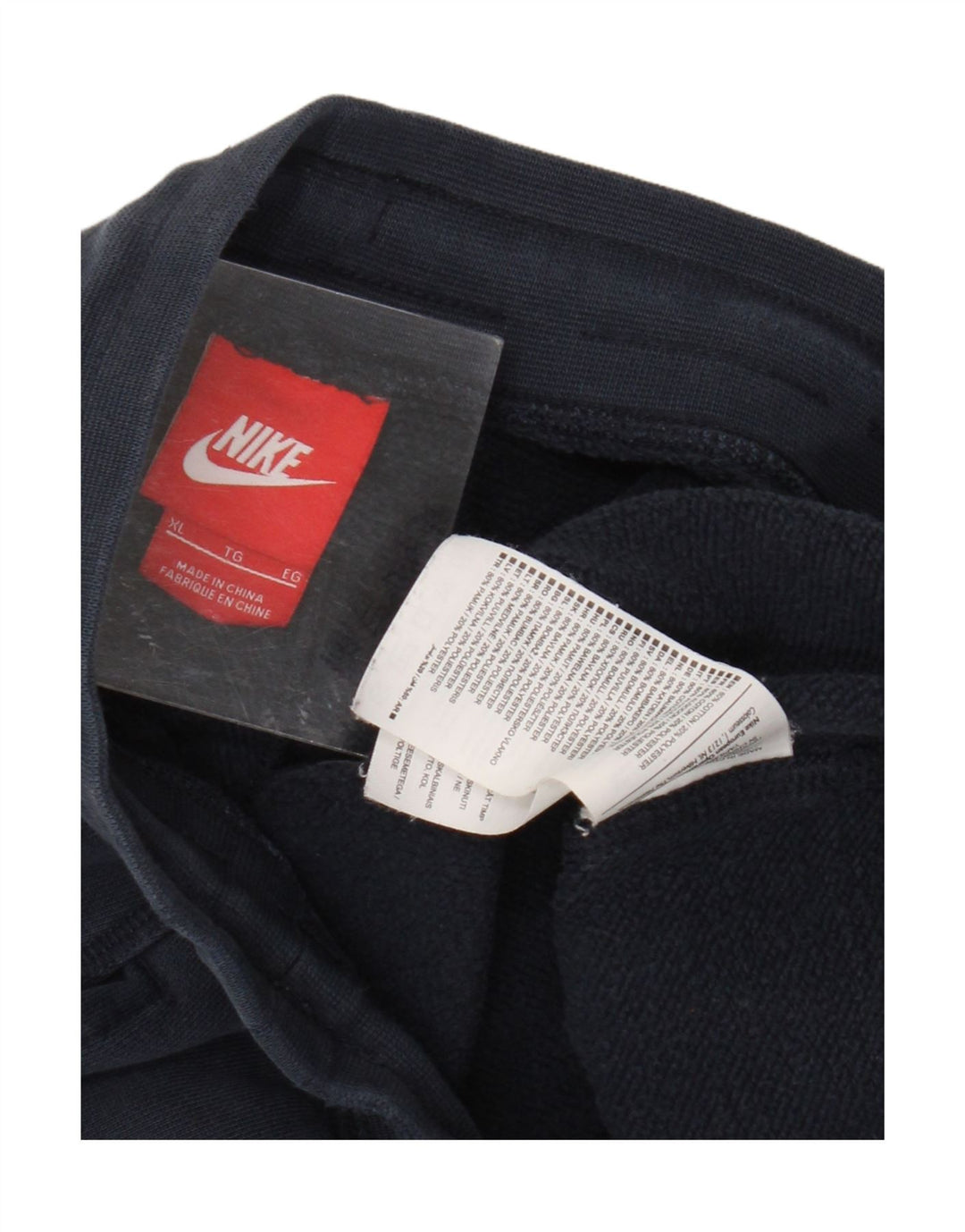 NIKE Pantaloni da tuta da uomo Joggers XL Blu navy in cotone