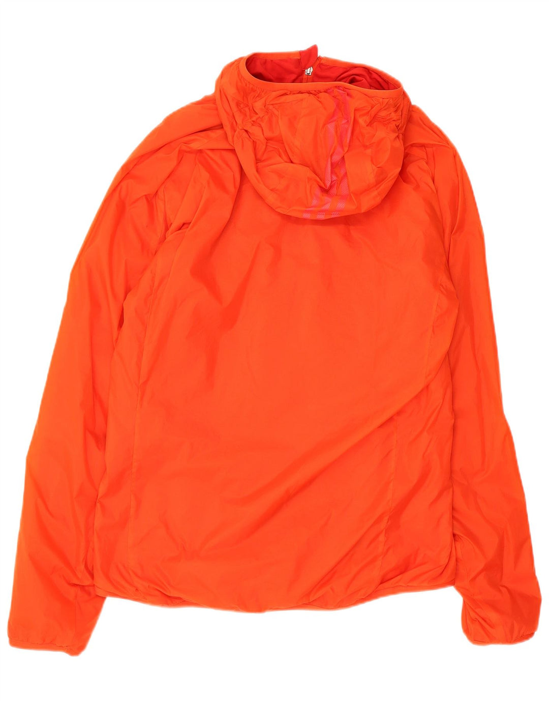 Giacca reversibile con cappuccio da uomo Adidas UK 40/42 Nylon arancione medio