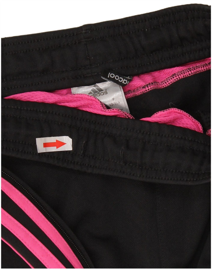 Pantaloni della tuta ADIDAS da ragazza Climacool 13-14 anni in poliestere nero
