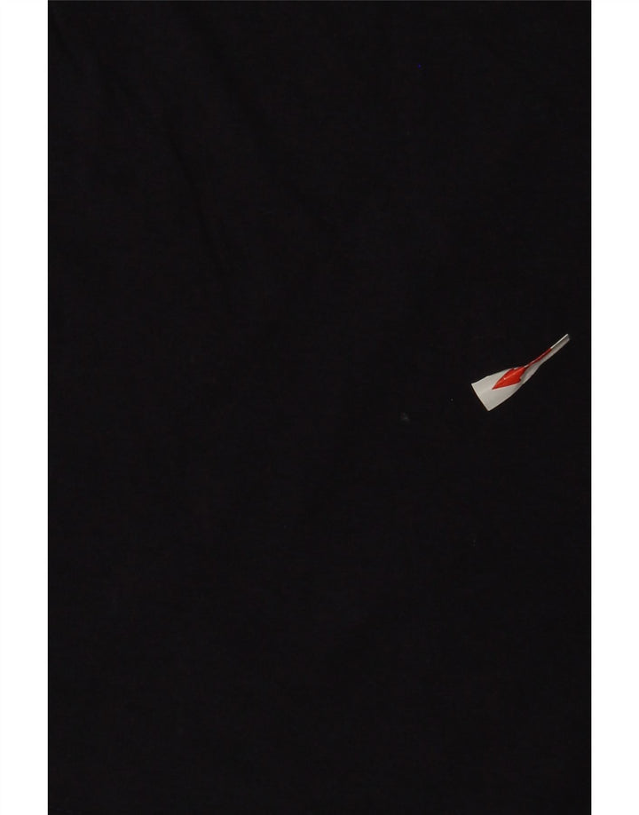 T-shirt da uomo Puma Top in cotone blu navy medio