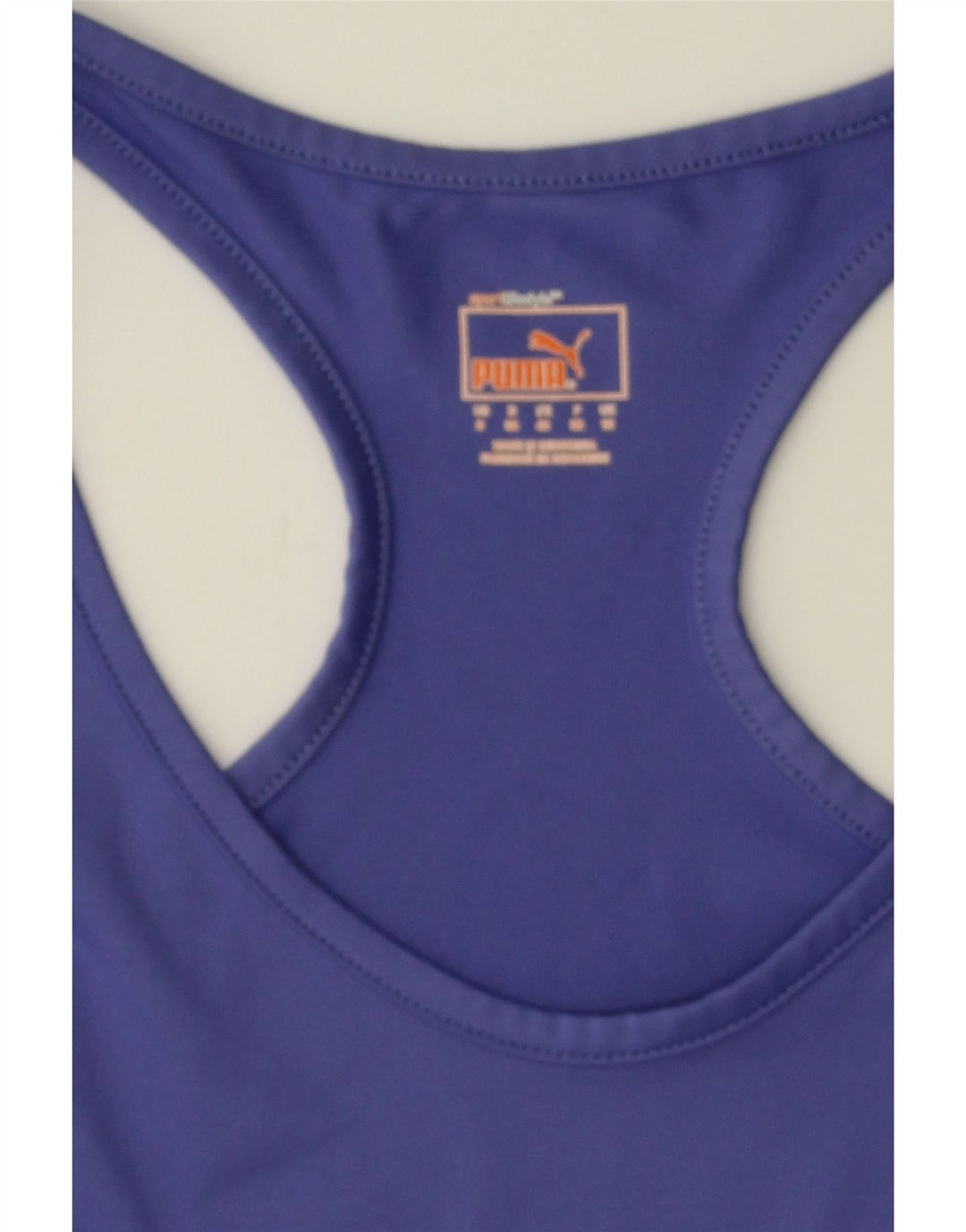 PUMA Womens Vest Top UK 10 Small Purple Polyester Vintage Puma and Second-Hand Puma from Messina Hembry 