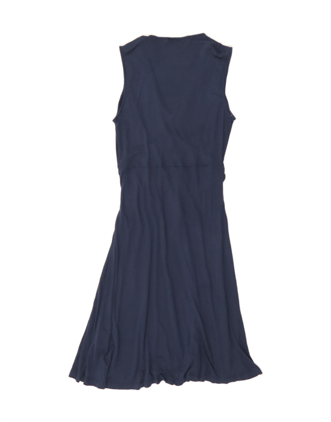 GUESS Womens Sleeveless Maxi Dress IT 44 Medium Navy Blue Modal Vintage Guess and Second-Hand Guess from Messina Hembry 