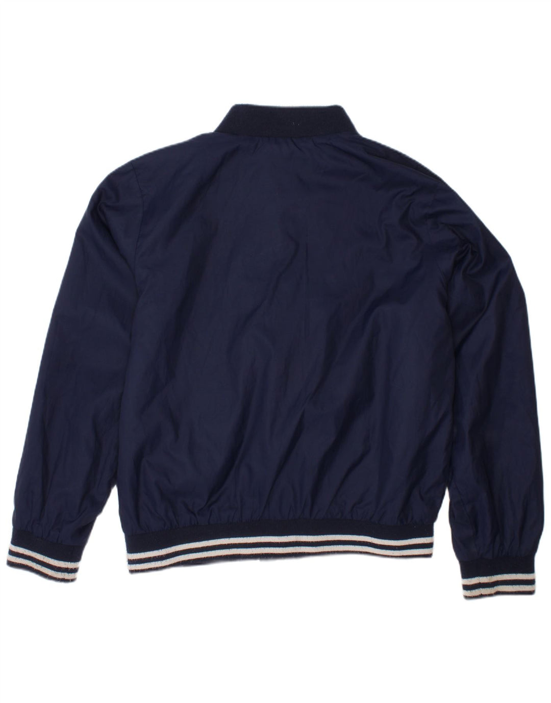 TIMBERLAND Boys Bomber Jacket 7-8 Years Navy Blue Polyester