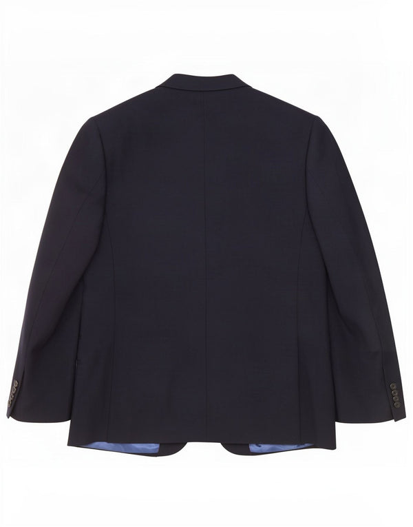 Giacca blazer a 2 bottoni da uomo Marks & Spencer UK 42 grande blu navy