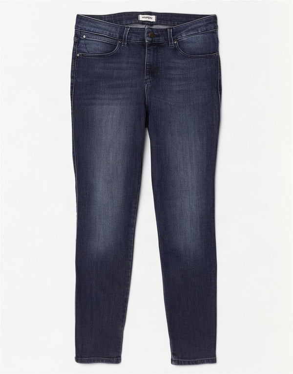 Jeans skinny da donna Wrangler W29 L27 cotone blu navy