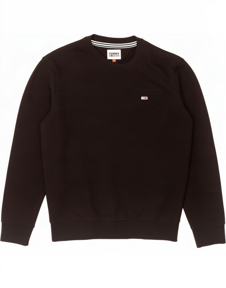 Tommy Hilfiger Uomo Felpa Maglione Piccolo Nero