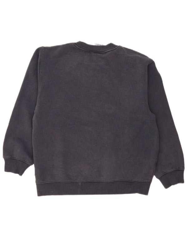 Felpa da donna Adidas Jumper UK 14 Medium Navy Blue Striped
