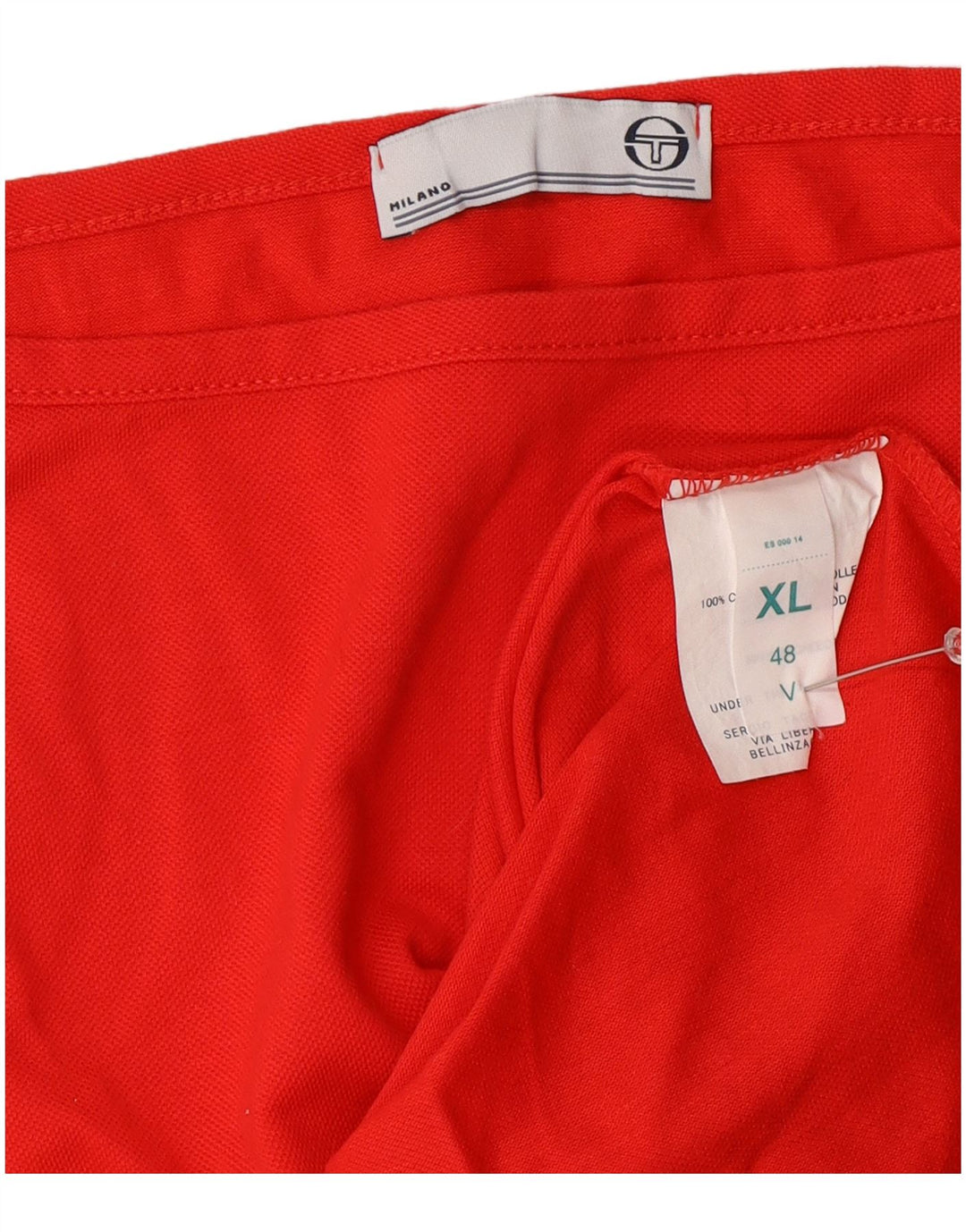 Canotta da donna Sergio Tacchini UK 18 XL rosso cotone