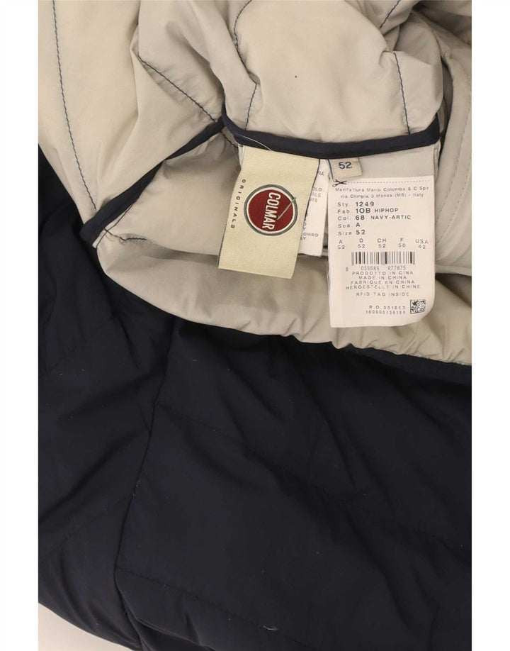 Giacca imbottita con cappuccio Colmar da uomo IT 52 Large Blu Navy in poliammide