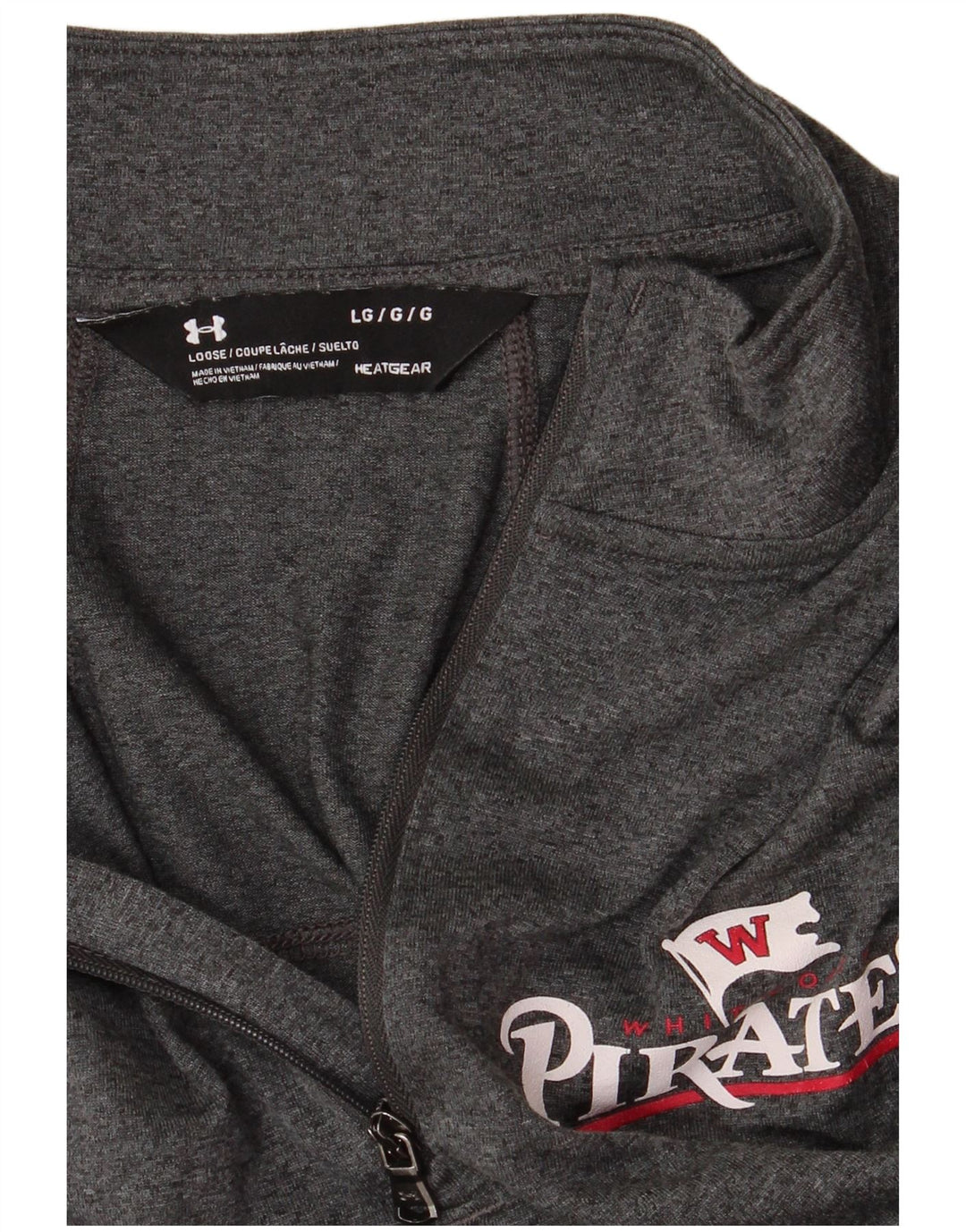 Under Armour Uomo Pirati Grafica Pullover Tuta Top Grande Grigio