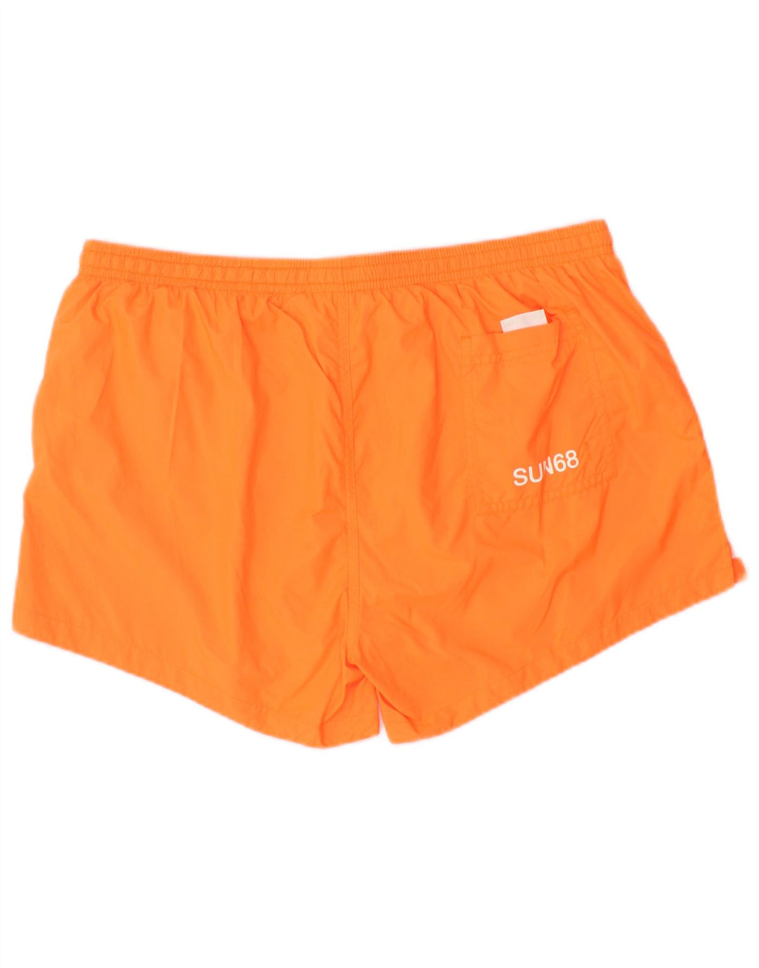 Pantaloncini da bagno da uomo Sun68 XL arancione color block