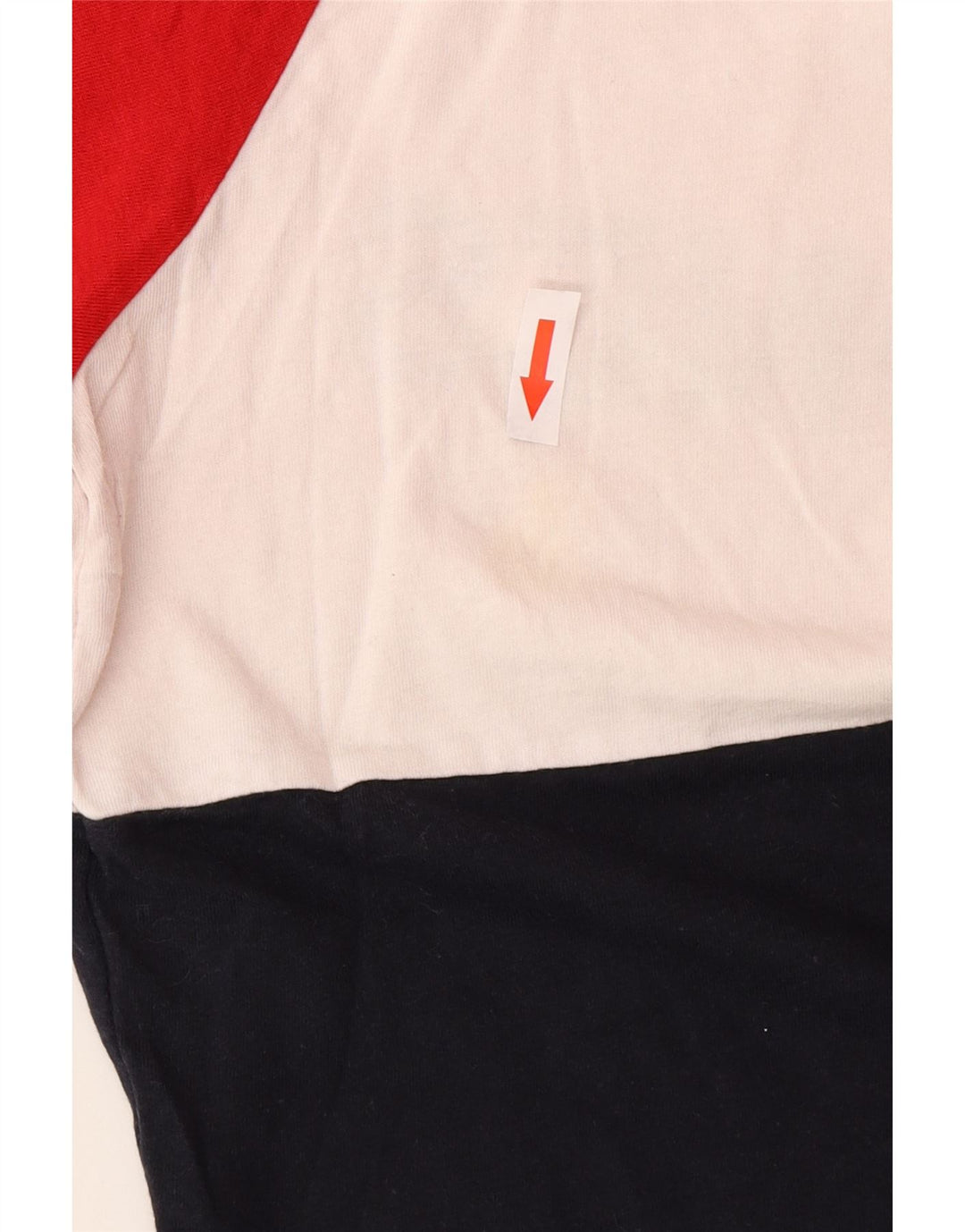 Jack & Jones T-shirt grafica da uomo Top in cotone color block medio blu navy