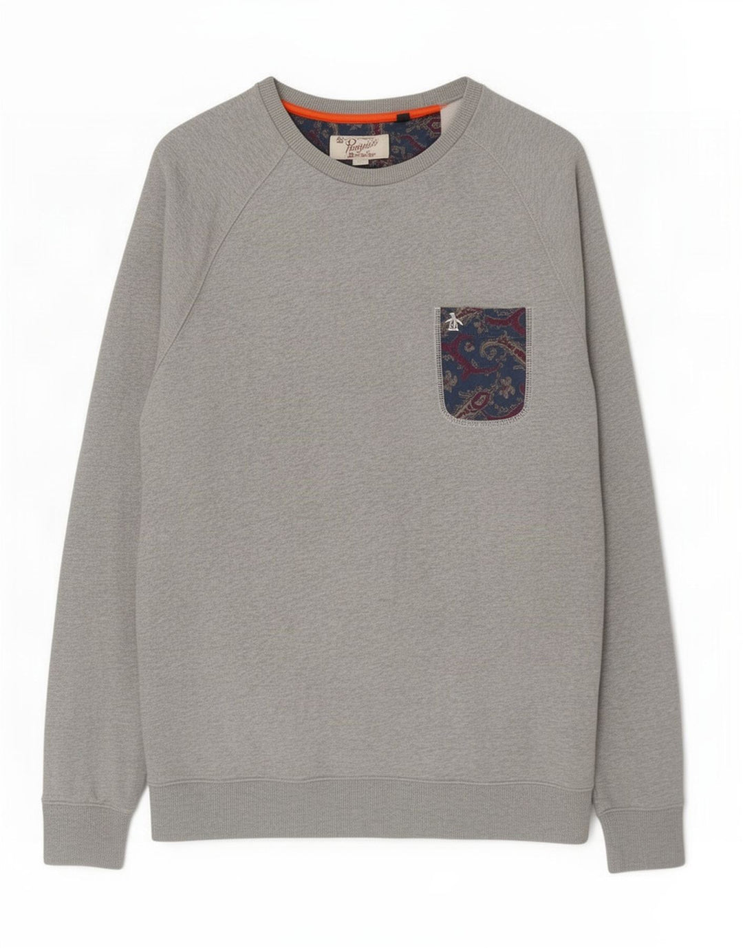 Felpa da uomo Penguin Maglione XL Grigio