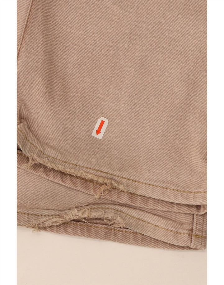 Jeans dritti da uomo Marks & Spencer blu Harbour W36 L33 cotone beige
