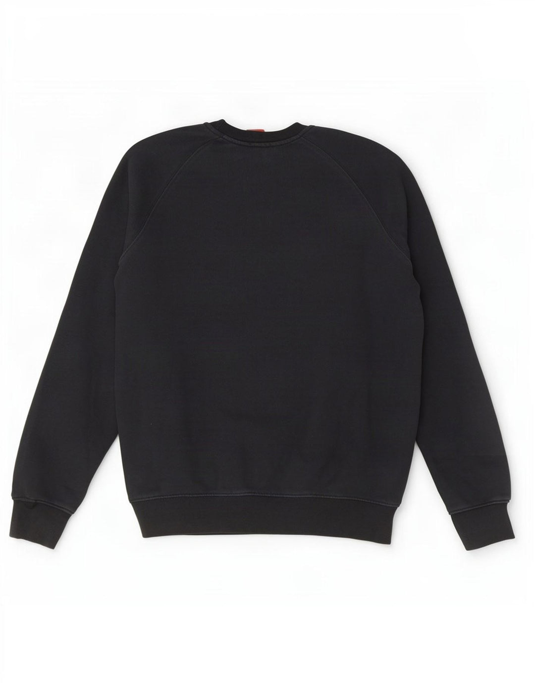 Felpa da uomo Hugo Boss Maglione grande in cotone blu navy