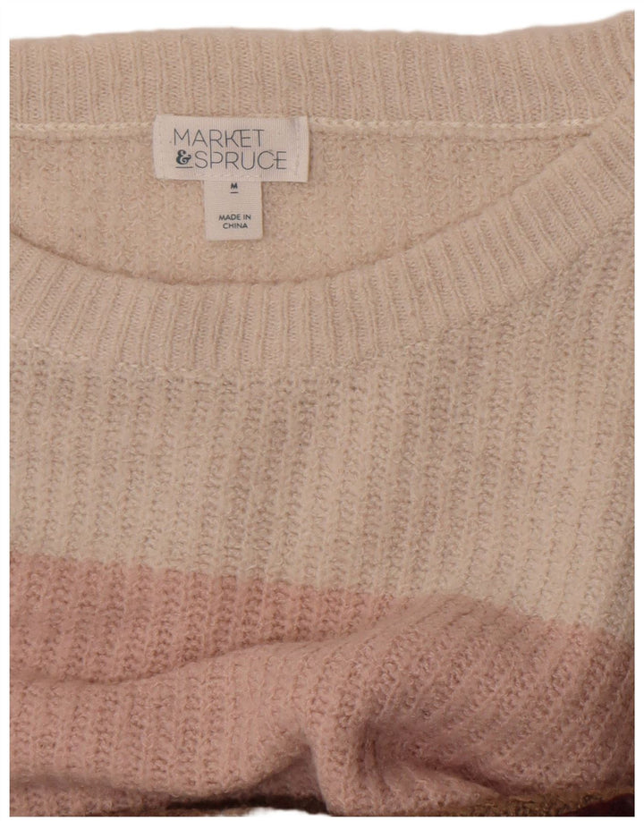 Maglione maglione girocollo da donna Market & Spruce UK 14 medio multicolore