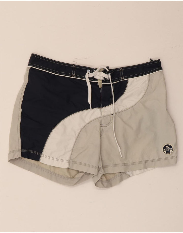 Pantaloncini da bagno grafici da uomo North Sails color block medio multicolore