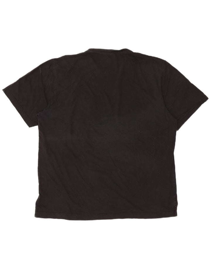 T-shirt da uomo Izod Top XL in cotone nero
