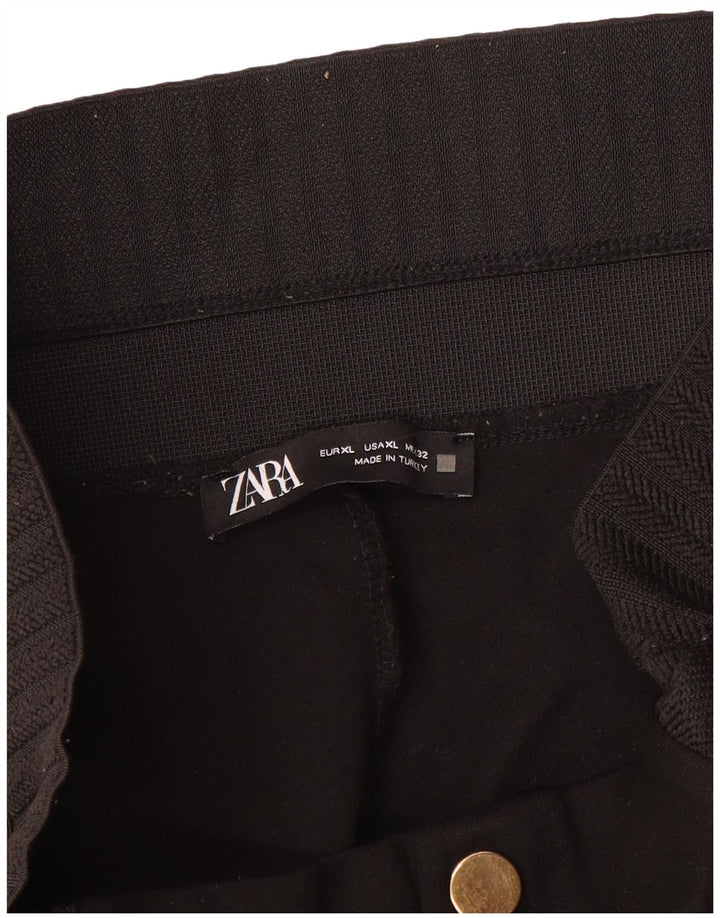 Pantaloni Capri slim da donna Zara XL W36 L24 Neri