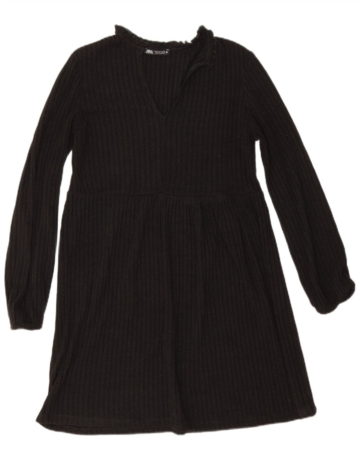 Abito maglione Zara da donna UK 10 piccolo nero