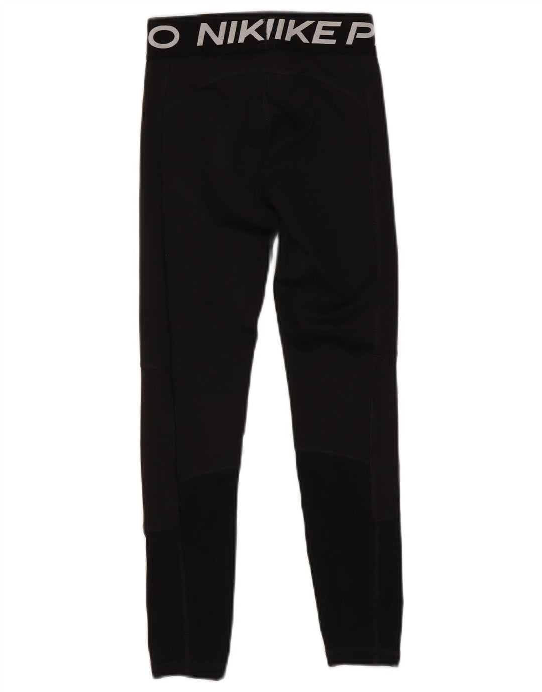 Leggings grafici NIKE Dri Fit per ragazze 10-11 anni poliestere nero medio