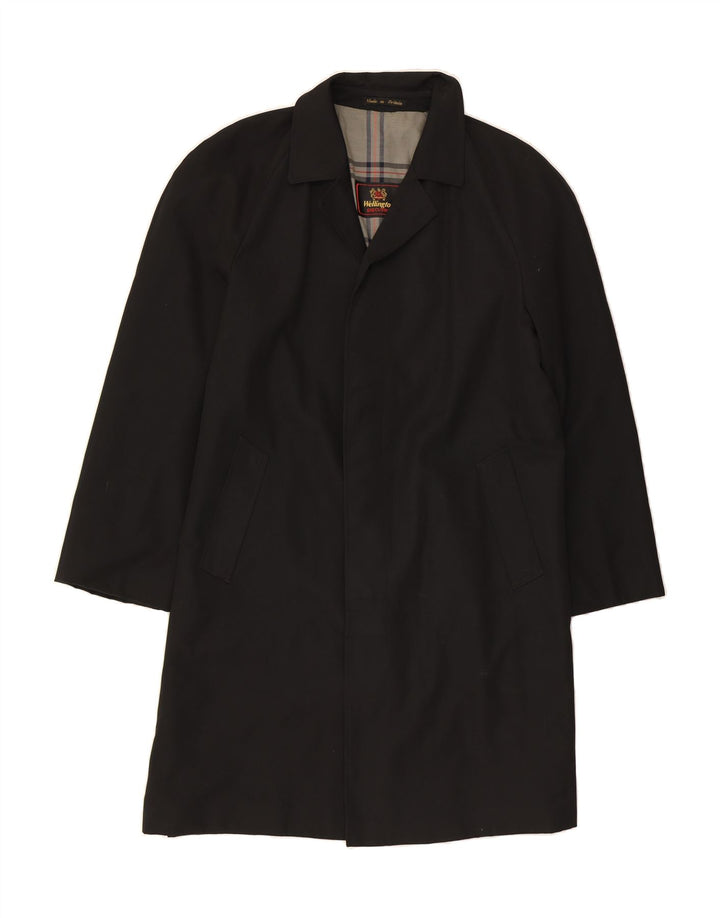 Trench da uomo WELLINGTON UK 44 2XL Poliestere nero