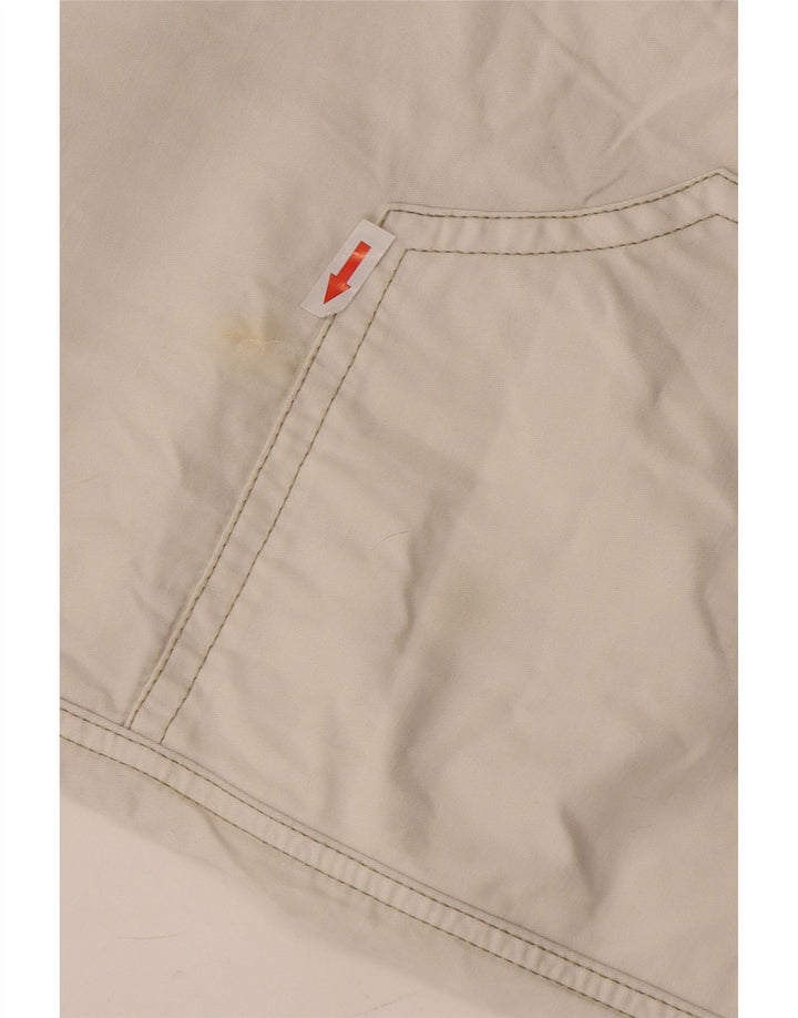Pantaloncini cargo da uomo Murphy & Nye W32 cotone bianco medio