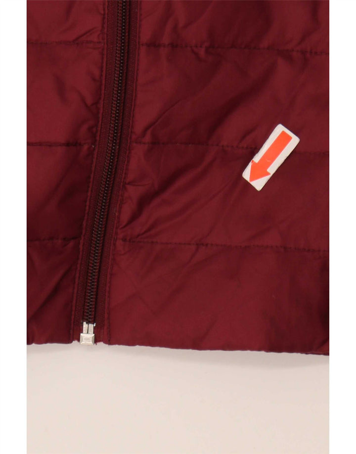 Giacca imbottita da donna Jack Wills UK 8 piccola bordeaux Poliammide