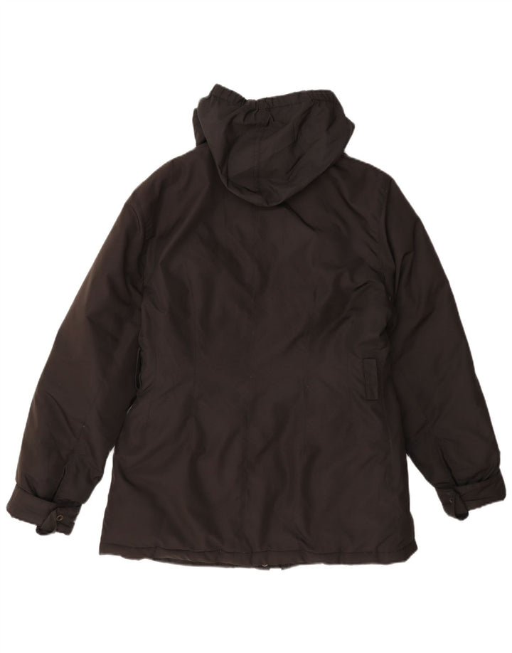 Giacca Parka con cappuccio da donna Refrigue UK 12 Poliestere grigio medio