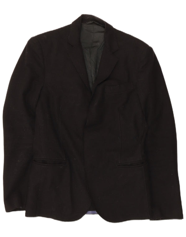 Giacca Blazer da Uomo Costume National IT 44 XS Lana Nera