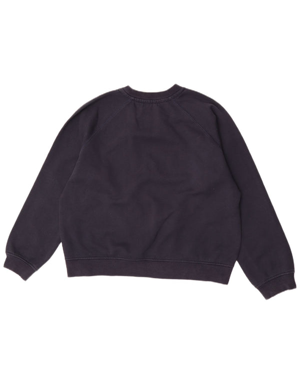 Felpa grafica da donna con vestibilità dritta G-Star UK 20 2XL Blu navy
