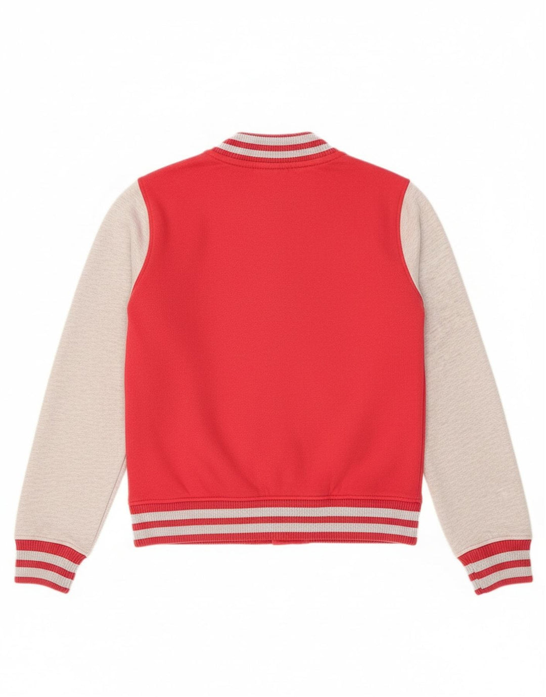 Giacca college da donna Superdry UK 10 Small Rosso Colorblock Cotone