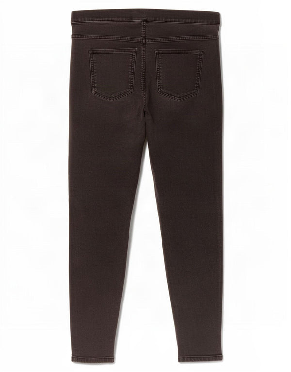 Jeans Jeggings corti da donna Marks & Spencer UK 14 Large W32 L24 Cotone nero