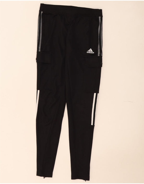 Pantaloni da tuta Adidas Aeroready Cargo da donna UK 4/6 XS poliestere nero