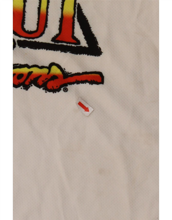 MAUI MAUI Boys Graphic Vest Top 12-13 Years White