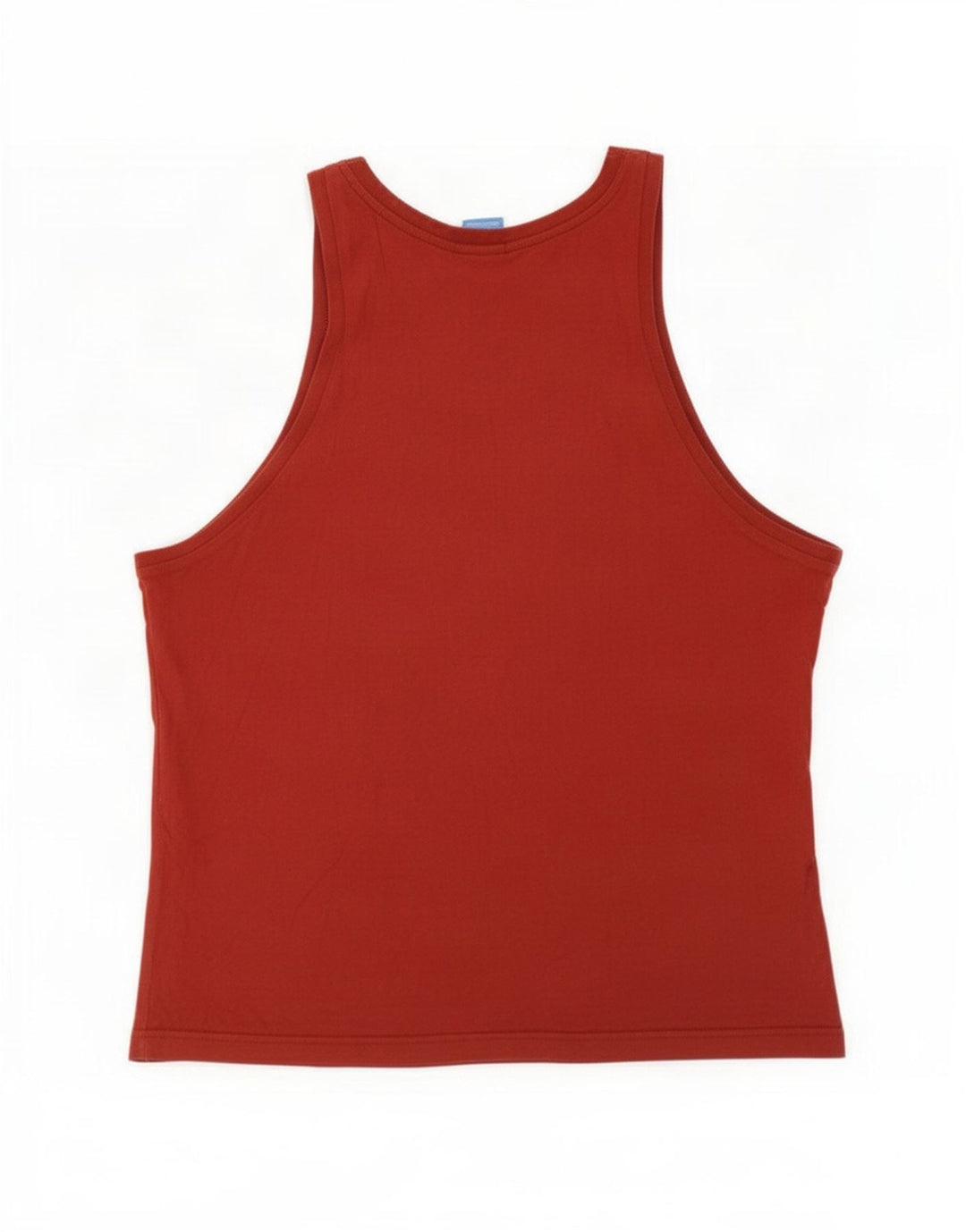 Canotta grafica da uomo Adidas Large in cotone marrone