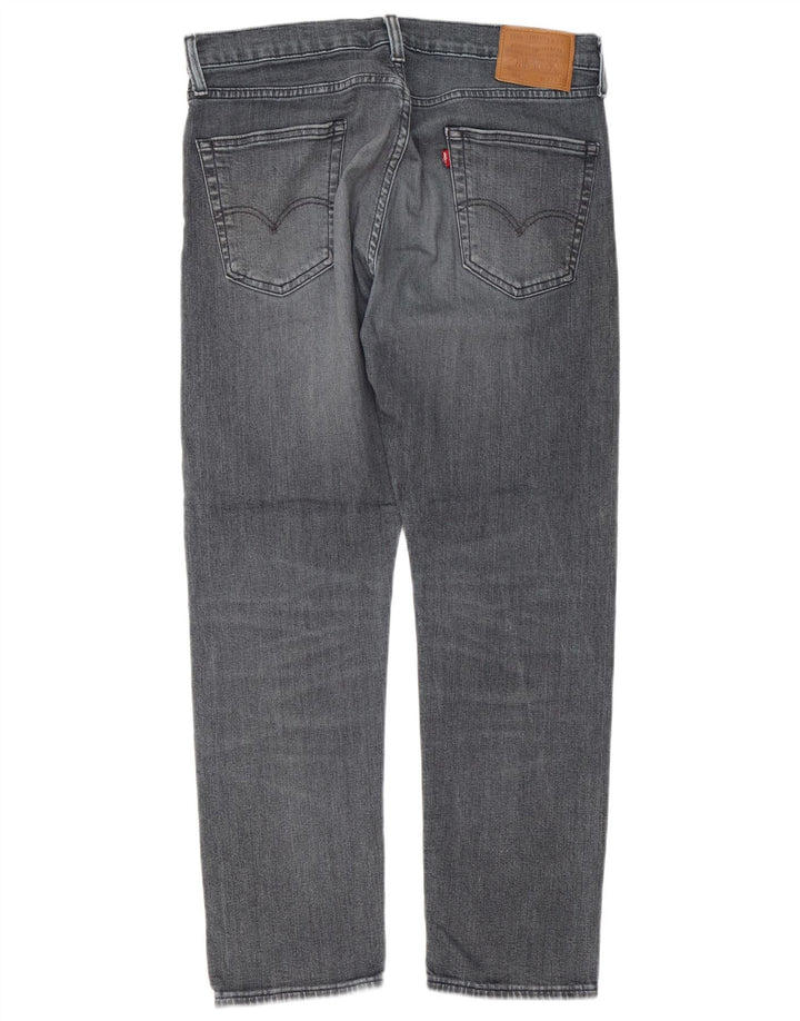 Levi's Uomo 502 Jeans affusolati W33 L30 Cotone grigio