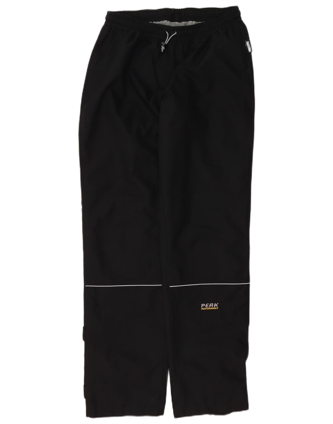 Pantaloni giacca a vento da uomo Peak Performance grandi in poliestere nero
