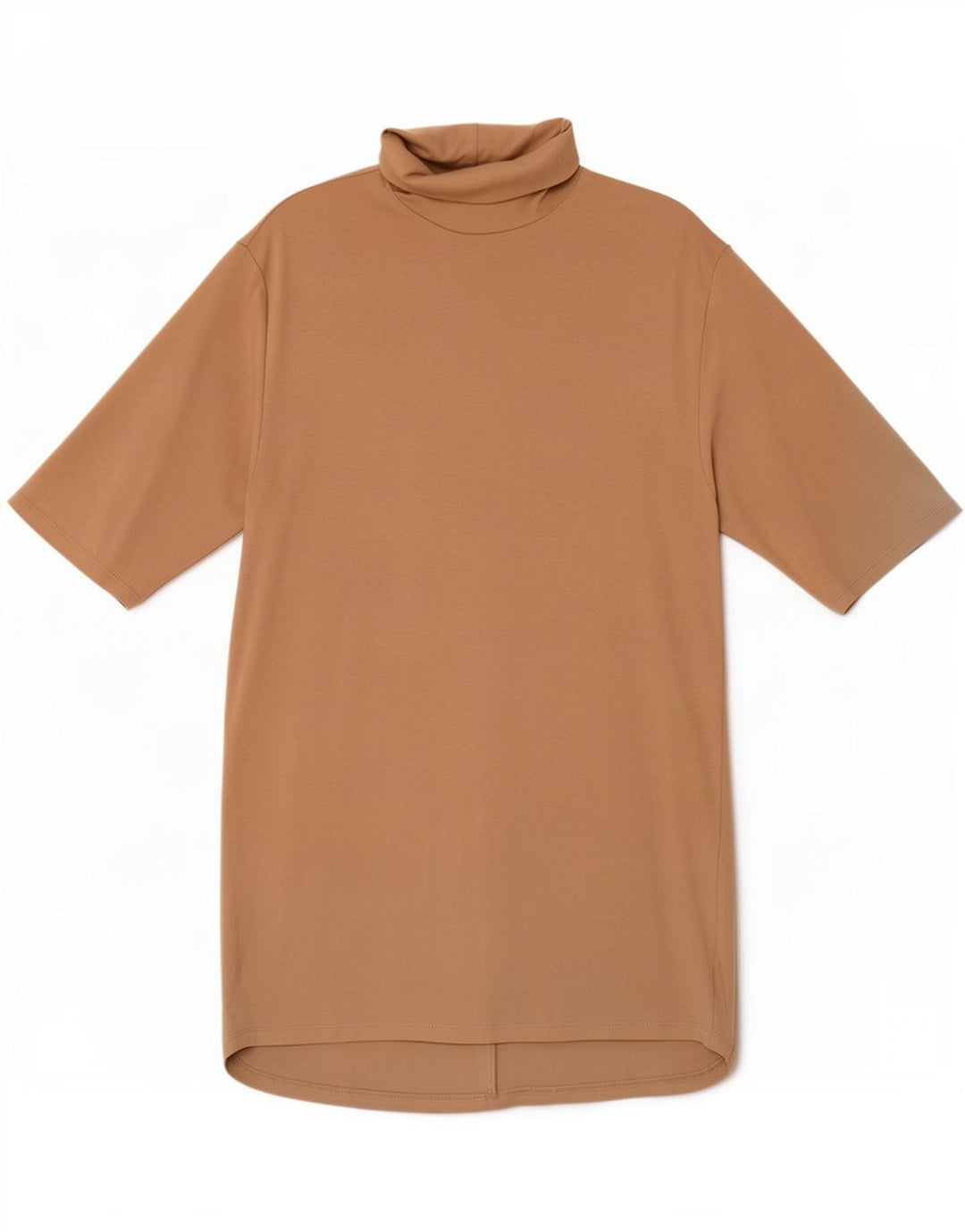 Abito a trapezio da donna Zara UK 16 grande in cotone beige