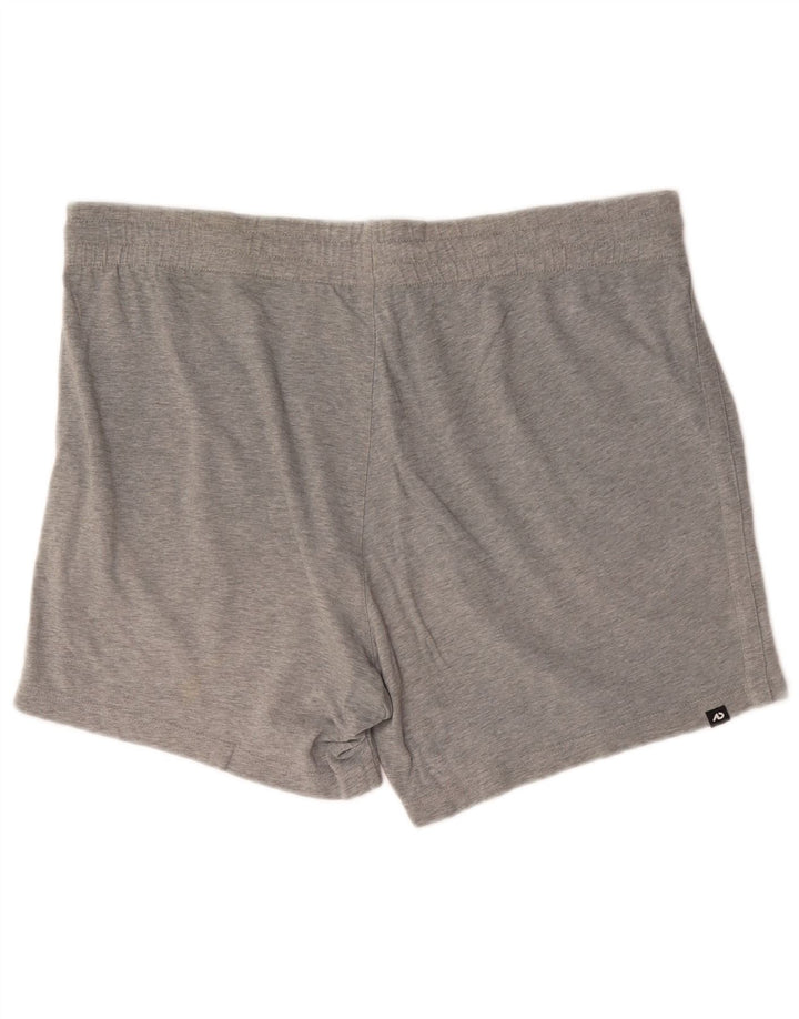 NIKE Pantaloncini sportivi da uomo di grandi dimensioni in cotone chiazzato grigio